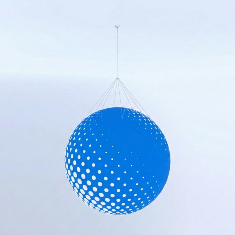 Ballon publicitaire sphérique étanche Airmetic – ballon sphérique étanche aux gaz sans gonflage constant (pour événements)