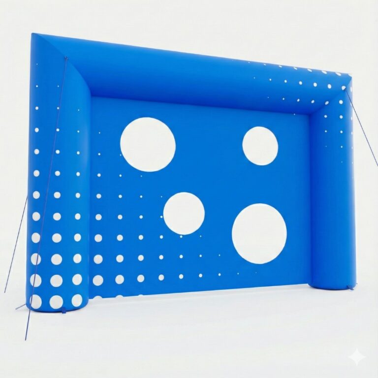 But gonflable – but sportif gonflable (attraction événementielle interactive)