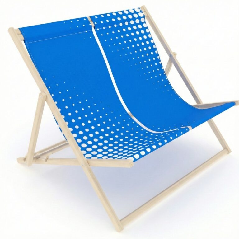 Transat publicitaire DUO – un transat double pour deux personnes personnalisable (idéal pour les espaces de détente)