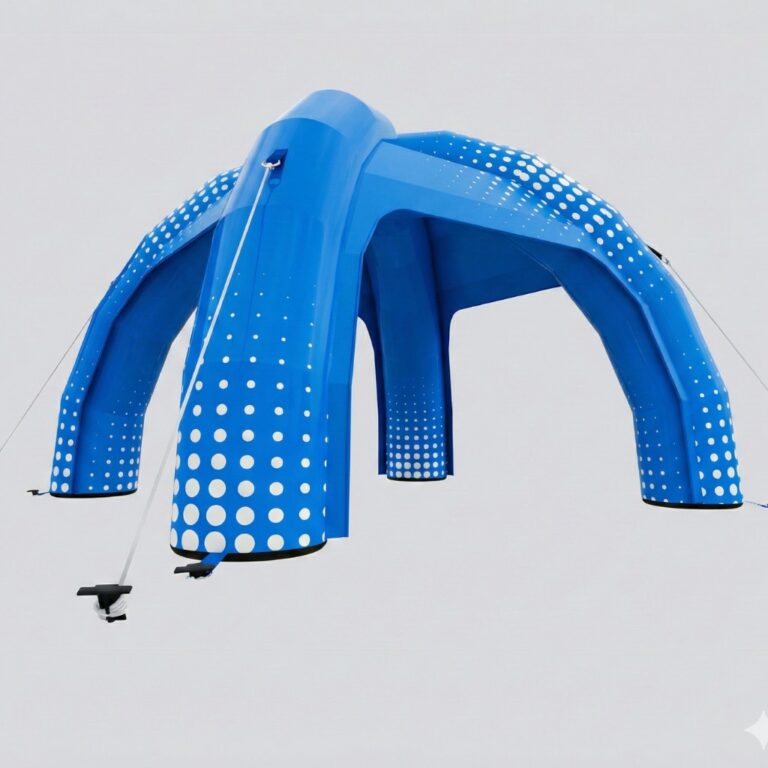 tente gonflable araignée