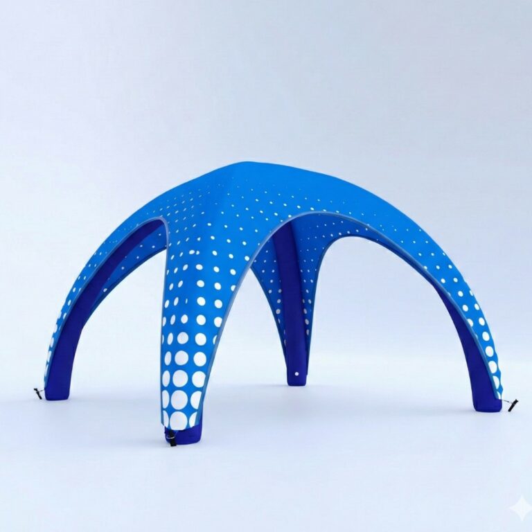 Tente étanche Airmetic – pavillon publicitaire étanche aux gaz pour salons et événements