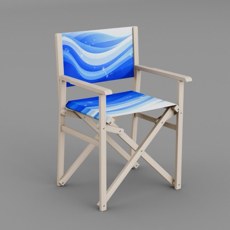 Chaise metteur en scène en bois Nemo